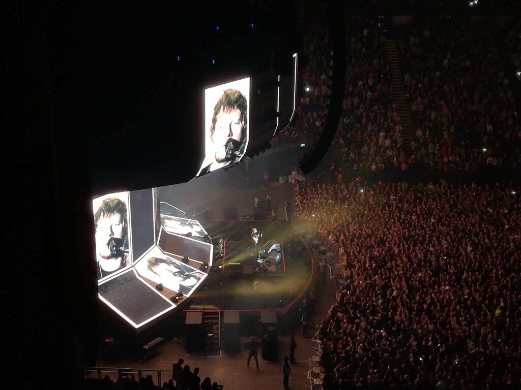 Ed Sheeran Divide concert in the UK.